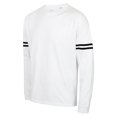 thumbnail image 3 of Skinnifit - Sudadera con hombro caído y logotipo SF unisex para adulto (Blanco), 3 of 3