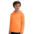 thumbnail image 4 of Fozruso Kids Long Sleeve Shirt Summer Hooded Sun Top for Boys And Girls Outdoor Play and Casual Activewear, 4 of 7