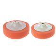 thumbnail image 1 of Gold-color 6 pulgadas 15cm Auto abrillantado para coche almohadilla de pulido esponja rueda encerado naranja, 1 of 2