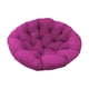 thumbnail image 4 of Silla hamaca con cojín 60cmx60cm Cesta colgante Cojín redondo Cesta colgante Violeta, 4 of 9