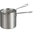 thumbnail image 1 of 1 Ensemble de Casseroles à Frire en Acier Inoxydable pour la Maison avec Panier à Frire, 1 of 1