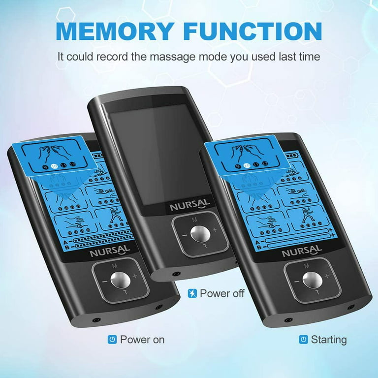 CESLIFF Dual Independent Channel 24 Modes TENS EMS Unit Muscle Stimula –  Cesliff