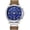 BrownSilver Blue, variant on Mens Sport Military Analog Quartz Watch Classic Chronograph Sandwich Dial Business Dress Waterproof Watch Multifunctional Wristwatch with Leather Strap