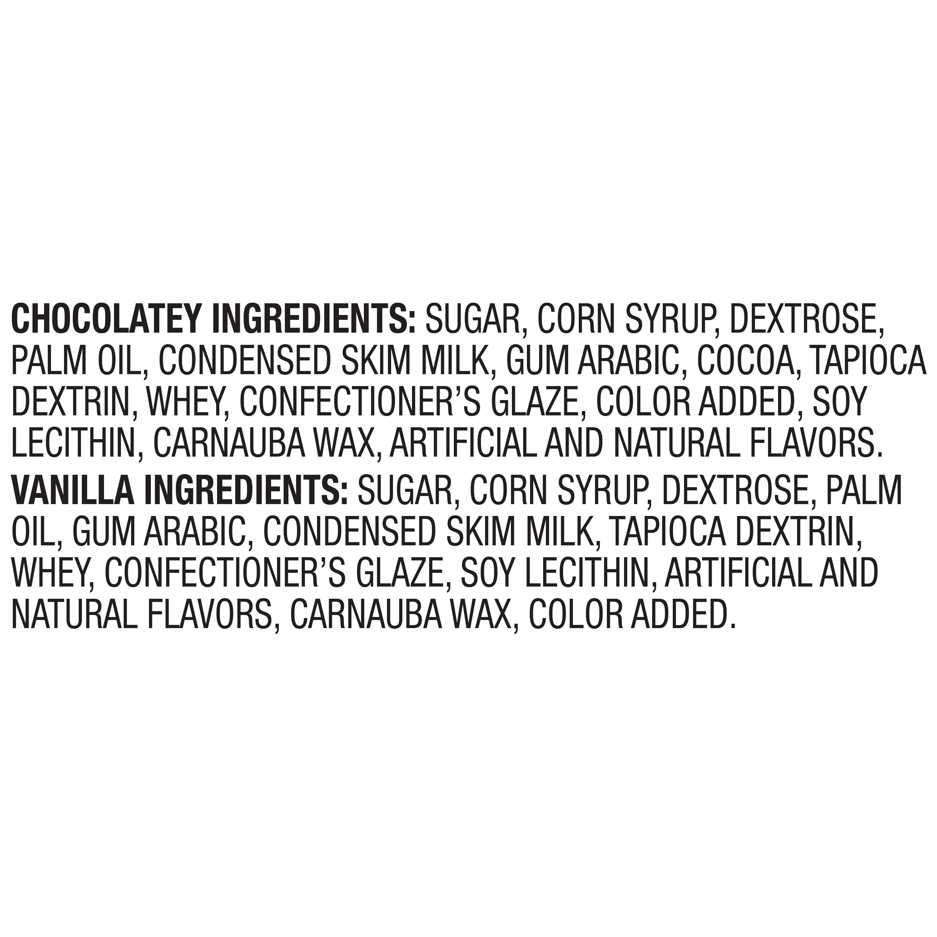Tootsie Hoots Chewy Candy, Chocolate & Vanilla, 6.5 oz Bag, Allergy-Friendly.