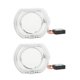 thumbnail image 1 of par de cubiertas embellecedoras para faros delanteros con lentes LED, 12V, 5W, luz brillante, resistentes a altas temperaturas, aptas para faros bixenón de 3 pulgadas, luz blanca, 1 of 5