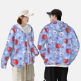thumbnail image 4 of Balery coffee love cup winter Sudadera ligera de manga larga con capucha y protección solar UPF 50+ para hombre y mujer, ideal para pesca y running-Medium, 4 of 7
