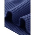 thumbnail image 5 of INSPIRE CHIC V Neck Sweater for Women's Long Sleeve Striped Pullover Soft Fall Casual Sweaters S Royal Blue, 5 of 6