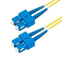 StarTech 10m (32.8ft) SC to SC (UPC) OS2 Single Mode Duplex Fiber Optic Cable