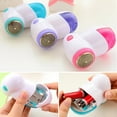 thumbnail image 3 of HEVIRGO Mini Portable Electric Fuzz Lint Pill Fabric Remover Sweater Clothes Shaver, 3 of 10