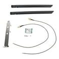 thumbnail image 2 of 1800Mbps WiFi6,  5.2, 2.4GHz/5GHz Wireless  Card, Win10/11, Linux Compatible, M.2 Wireless Card with BT5.2, 2 of 7