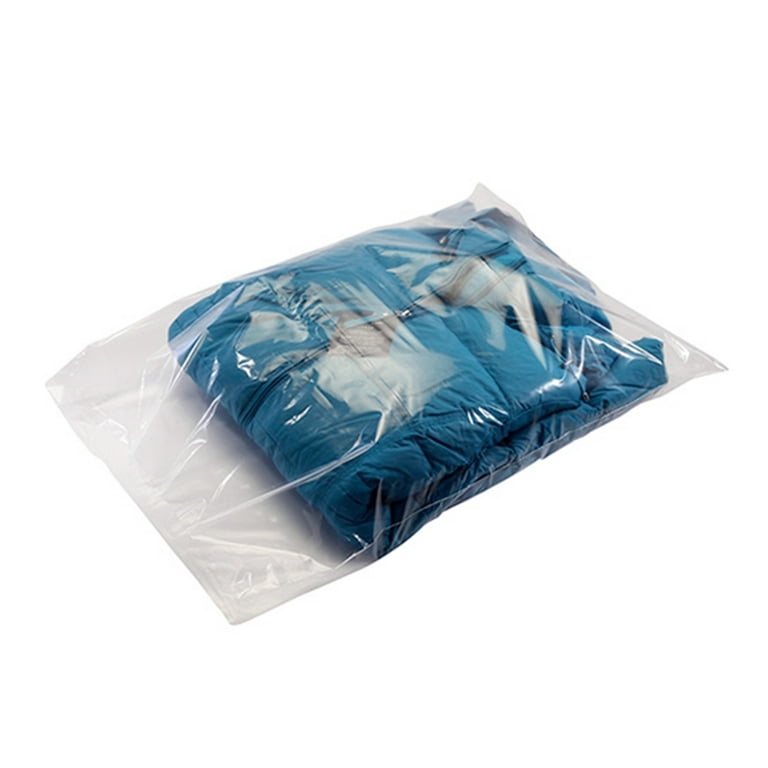 Plastic Grip Seal Clear Poly Bags Resealable Zip Lock - Small, Medium &  Large