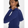 thumbnail image 4 of No Boundaries Button Front Hoodie Cardigan, Women's XXS-XXL, 4 of 5