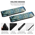 thumbnail image 2 of WYYP White Flowers Universal Seat Belt Cushions for Car Comfortable Car Seat Strap Pads Ideal for Car Interior Accessories 2Pcs, 2 of 6