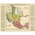 thumbnail image 3 of Young 18x15 Black Modern Framed Museum Art Print Titled - Internal Provinces Mexico - Young 1822, 3 of 5