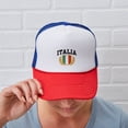 thumbnail image 6 of CafePress - Italia - Adjustable Unisex Printed Trucker Hat with Mesh Back, 6 of 10