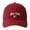 Red, variant on Womens Letter Embroidered Baseball Cap Soft Top Face Design Sunshade Adjustable Dad Hat for Lady