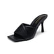 thumbnail image 1 of Sandalia DREAM PAIRS SDHS2211W Negra con Tacón Abierto y Punta Cuadrada, 1 of 8
