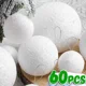 thumbnail image 2 of Bolas de espuma blanca de 4/6/8 cm para árbol de Navidad, bolas de nieve falsas decorativas para colgar en interiores, suministros para fiestas de invierno para niños, 2 of 5
