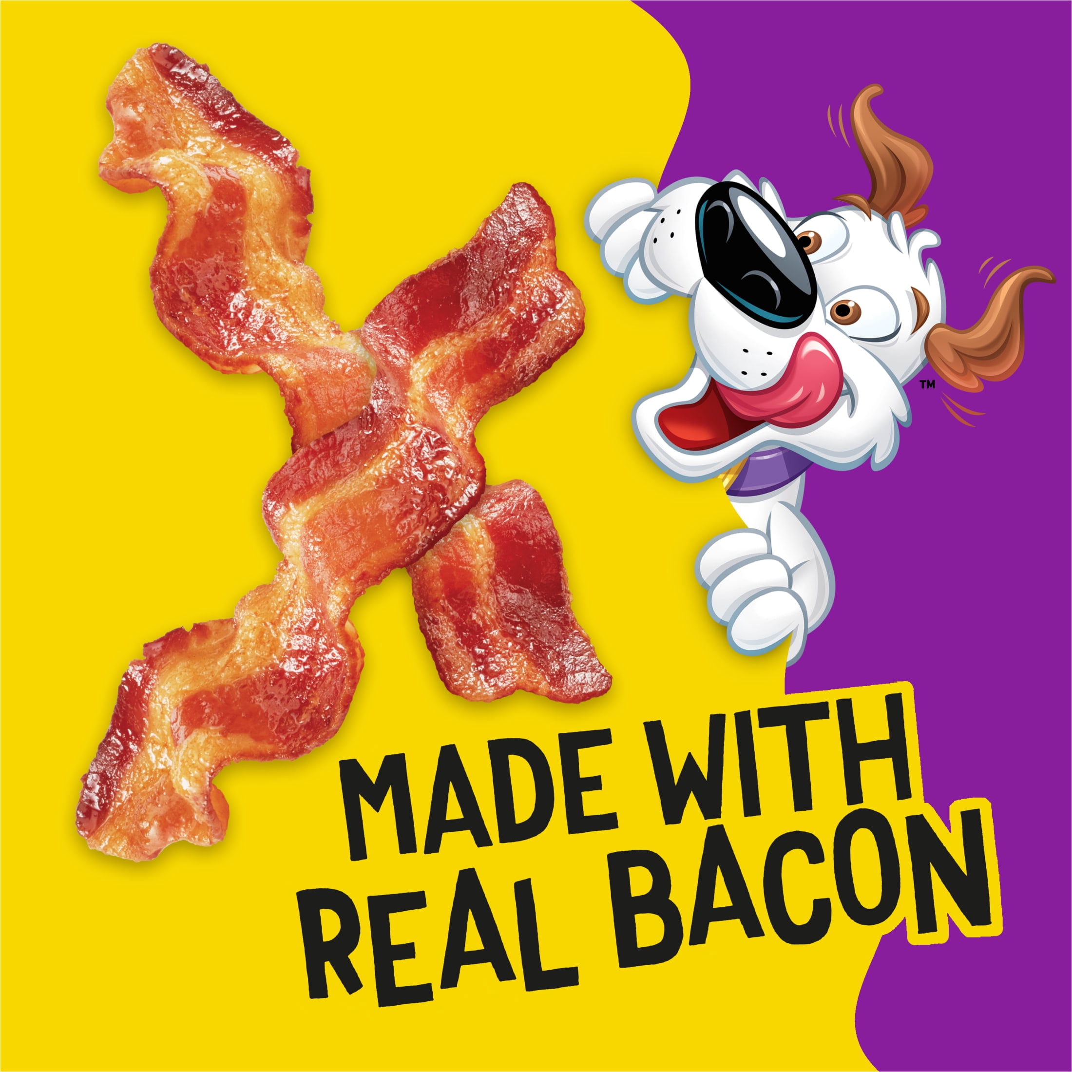 Purina Beggin’ Blocks With Bacon Dog Treats, A Minecraft Movie Treats for Dogs, 25 oz Pouch