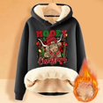 thumbnail image 2 of WILLBEST Sudadera Deportiva para Mujer, Estilo Vaquero Navideño, con Estampado Navideño Femenino y Diseño Grueso XXXX-Grande, 2 of 4