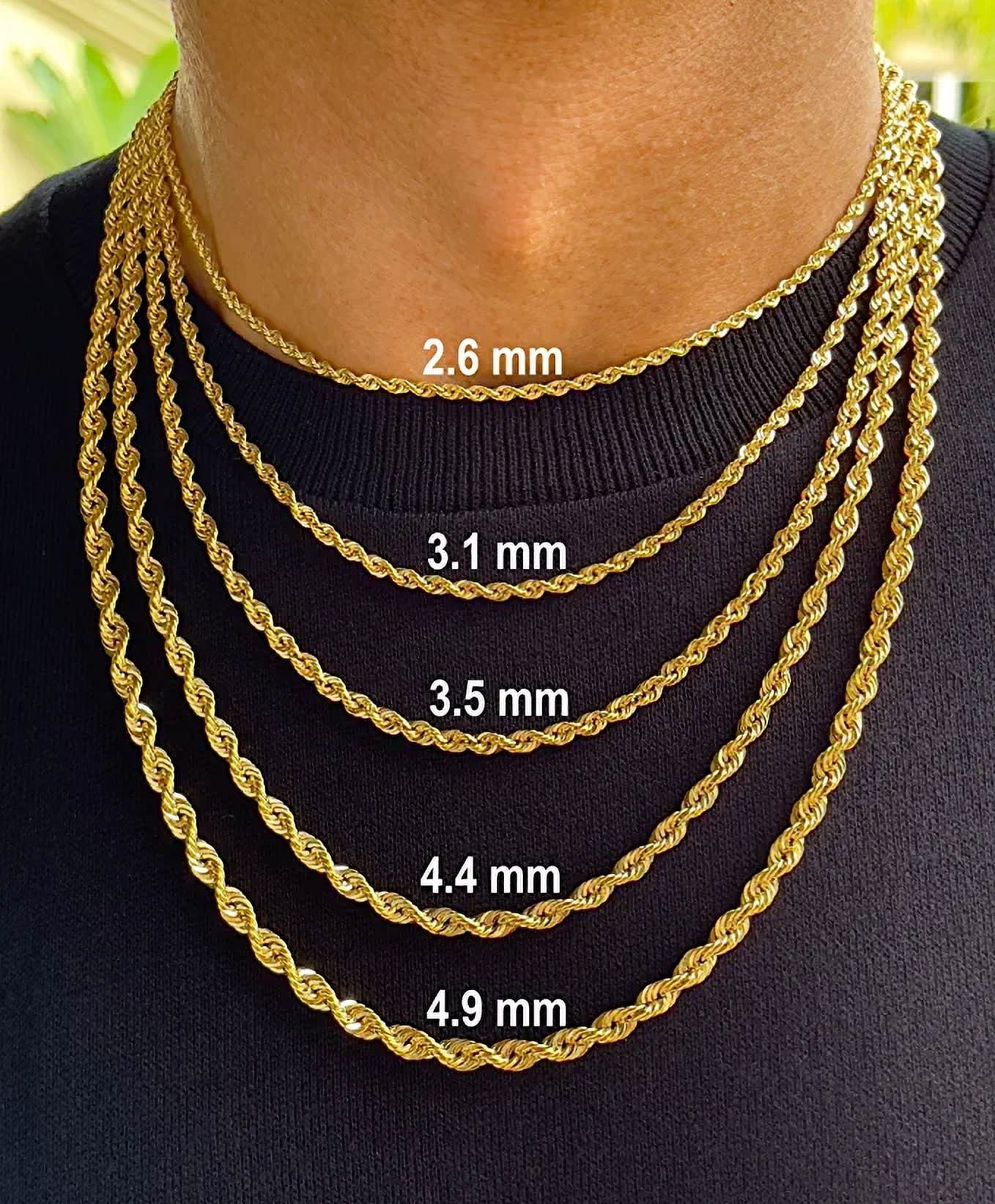 Men's 3.5mm Solid Snake Chain Antique-Finish Necklace in Stainless Steel  with Black IP - 20