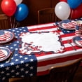 thumbnail image 5 of Cififendec 4th of July Embroidered Placemat, 5.74", Patriotic Hollow Butterfly Star Table Mat for Independence Day Dining Table and Home Decor, 5 of 5
