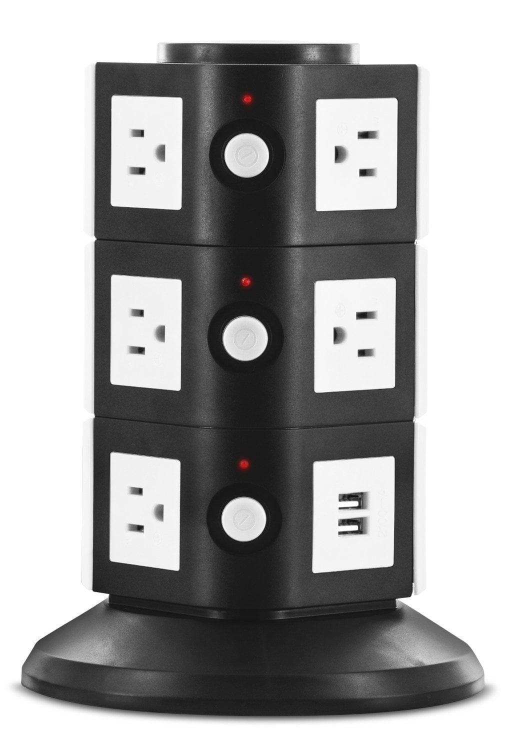 Aduro Surge Protector Power Tower Family Multi Charging Station