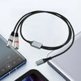thumbnail image 6 of USB C To 2 XLRs Male Adapters Cable Y Shaped Splitter For Studio Equipment Featuring High Fidelitys 384kHz Decoding Technology, 6 of 8