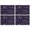 Purple Halloween Ghosts-1, variant on Purple Halloween Ghosts Skulls and Bats Summer Placemats Table Placemats Set Of 4-Linen Kitchen Washable Placemats Table Mats 11.8"x17.7" Non-Slip Heat Resistant