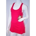 thumbnail image 1 of JUICY COUTURE Sleeveless CERISE Racerback TOP Yoga SHIRT Cotton SPORT ( M ), 1 of 2