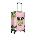 thumbnail image 3 of Naloa Panda Avocado Elastic Suitcase Protector, Travel Suitcase Protector Cover Fits 18-32in Suitcase - X-Large, 3 of 9