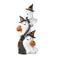 thumbnail image 1 of PEIXUN Figurine Empilée 13”H pour Halloween Décoration de Table Résine Gothique avec Poches de Citrouille Statue de Table pour Halloween Figurine de Table, 1 of 9