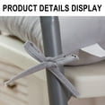 thumbnail image 5 of hoksml 17.7x17.7 Inch Soft Non-Slip Dining Kitchen Square Chair Cushion Seat Pads Removable Cover On Garden, 5 of 11