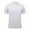 White, variant on IYTR Mens Short Sleeve Shirts Leisure Solid Color Classic Tshirt Mens T Shirts Loose Business Casual Button Stand Collar Fashion Blouses(Black,XXL)