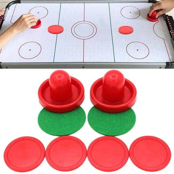 FurNest Hockey Set Home Table Game Replacement Accessories 4-Sliders Pushe