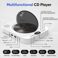 thumbnail image 5 of GCZ HD DVD Player for TV with Bluetooth, HDMI, Usb Playback, Remote Control, Built-in Speaker, Wall-Mountable, White, 5 of 9