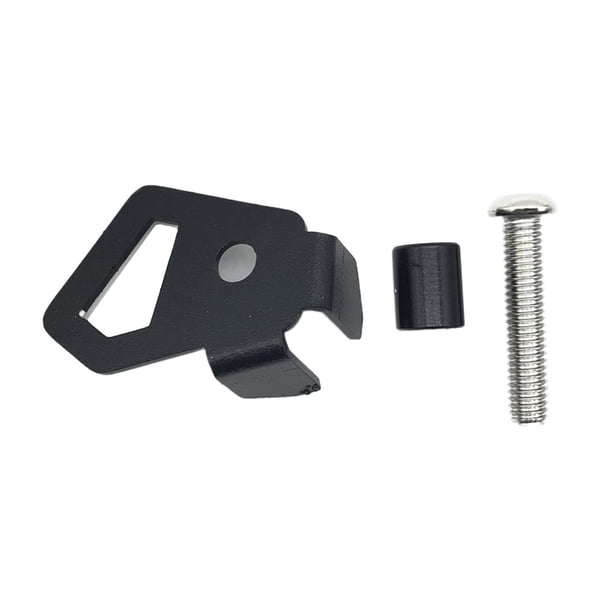 Protector de sensor ABS trasero de aluminio CNC compatible con Tenere 700 negro