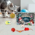 thumbnail image 3 of Advent Calendar Cat Toy Set Countdown Kit Interactive Cattery Supplies Assorted Toys for Small Cats and, 3 of 8
