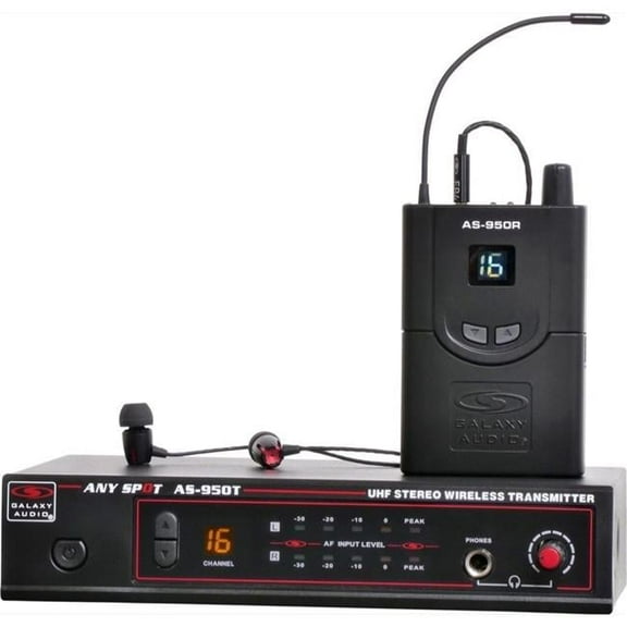 Galaxy  16 Selectable Channels Wireless In-Ear Monitor System - Band P2