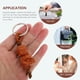 thumbnail image 5 of 2 figuras de Buda de madera para decoración de interiores y exteriores, llaveros colgantes., 5 of 8