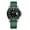 Green-Black-Rubber, variant on Men's Dive Watch - 200M Water Resistant, Japanese Quartz Movement, Ceramic Bezel & Super Luminous Quartz Watches for Men