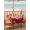 Red, variant on Outdoor Tablecloth with Umbrella Hole and Zipper, Red Plaid Santa Christmas Square Table Cloth 54x54 Inch Waterproof Tablecloth, Gifts Xmas Snowflake Farmhouse Picnic Table Cover for Patio Camping