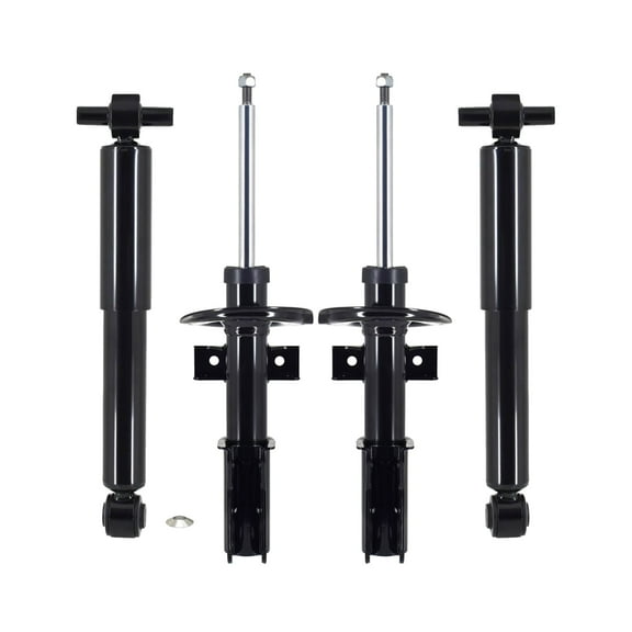 Set Front Suspension Strut Assembly-Rear Shock Absorber For 2007-2012 GMC Acadia