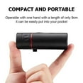 thumbnail image 3 of Monocular Telescope, 8x32 High Power Zoom Lens, Waterproof Portable Scope with Carrying Bag, Black, 3 of 5