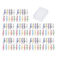 thumbnail image 2 of Clips De Papel Para Notas, Clips De Papel De Metal, Ligeros, 100 Piezas Para Oficina, 2 of 7