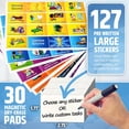 thumbnail image 5 of HMMAGNETS Magnetic Reward Chart for Kids, 1–3 Child Chore Chart & Behavior Tracker with Stickers, 5 of 10