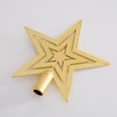 thumbnail image 5 of Adornos para árboles de Navidad Pentagrama Ambiente festivo Enchapado Parte superior del árbol de Navidad Guirnalda de estrellas Accesorios Suministros para fiestas, 5 of 5