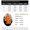 thumbnail image 6 of Sweater for Women Casual Lapel Lantern Sleeve Sweater Dress Solid Color Knitted Pullover Ribbed Hem Sweaters Alsol Lamesa, 6 of 6