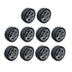 thumbnail image 3 of 10 Unids 4.8CM Diámetro Accesorios de Coche de Juguete DIY Ruedas Pequeñas de Goma Redonda DIY Suministros de Manualidades de Autos Hechos A Mano para Niños en Casa Niños (1:10, Negro), 3 of 6