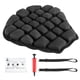 thumbnail image 1 of TPU Seat Cushion 3D Inflatable Air Pad Cooling AntiVibration Pressure Relief Universal for Motorcycle, 1 of 5